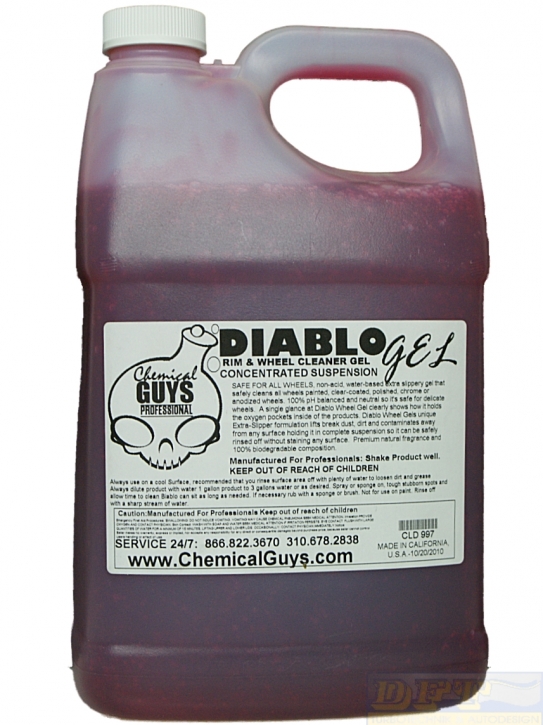 Chemical Guys Diablo Wheel Cleaner Gel Concentrate 3,785l