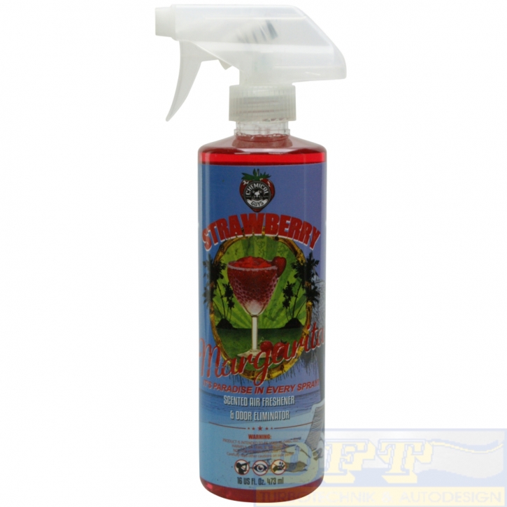 Chemical Guys Strawberry Margarita Air Freshener & Odor Eliminator Scent 473ml,