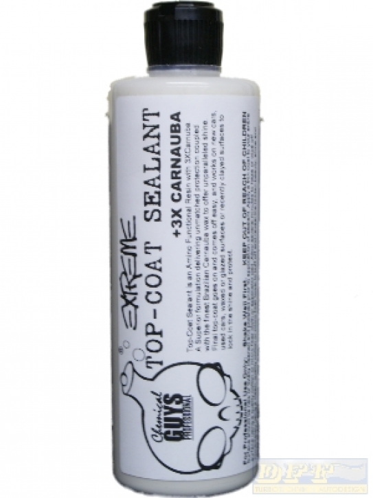 Chemical Guys Top Coat Sealant + 3X Carnauba 473ml,