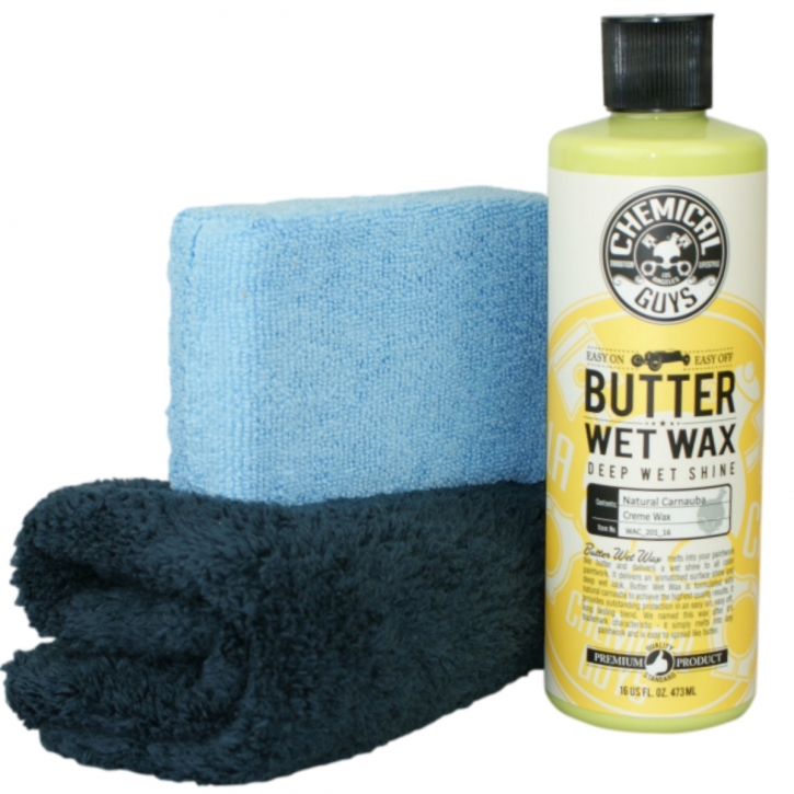 Chemical Guys Butter Wet Wax -Carnauba Wax im Set