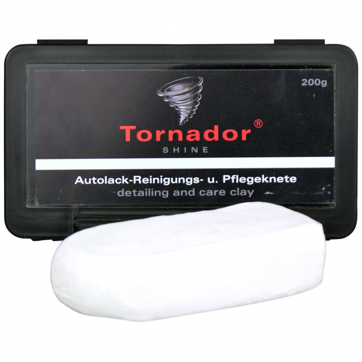 Tornador Shine Reinigungsknete mit Polymeren weiß 200 g