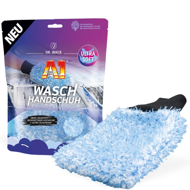 Dr.Wack A1  Premium Mikrofaser Waschhandschuh