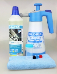 Gloria FM10 mit Top Foam Schaumshampoo im Set