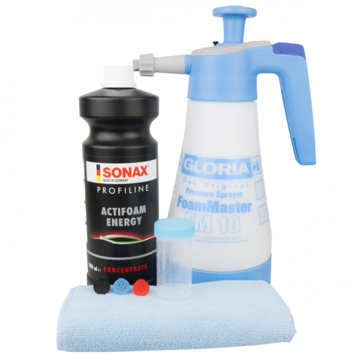 Gloria FM10 Foammaster inkl. Sonax Actifoam Energy Shampoo