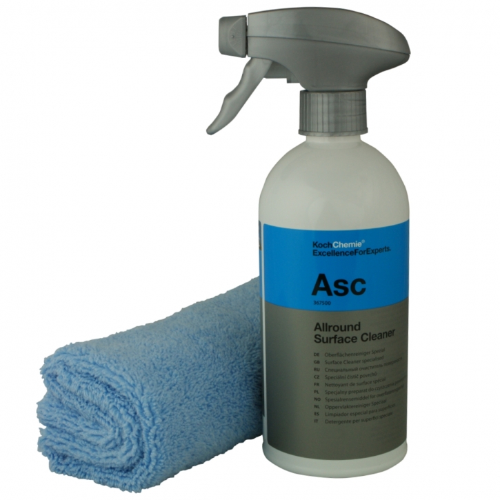 Koch Chemie Asc Allround Surface Cleaner 500 ml inkl. Microfasertuch