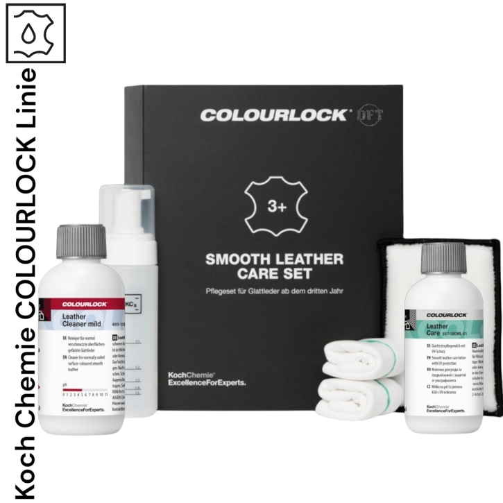 COLOURLOCK Smooth Leather Care Set Glattlederpflegeset By Koch Chemie