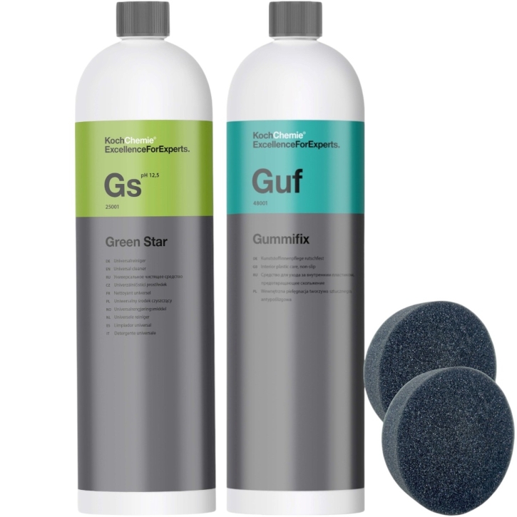 Koch Chemie Gs Green Star, Guf Gummifix je 1 Liter inkl. 2 x DFT Applicator