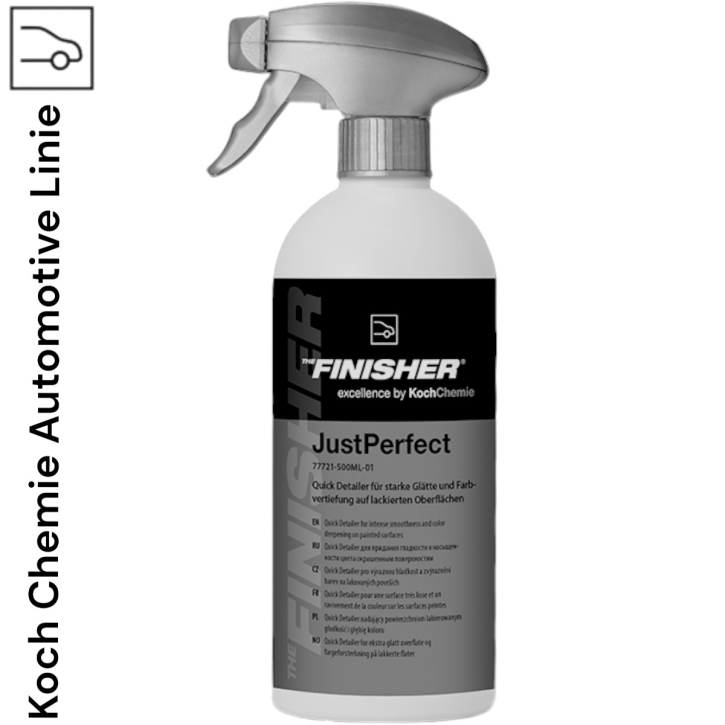 THE FINISHER Just Perfect die Allround Finish Pflege by Koch Chemie 500ml THE FINISHER Just Perfect die Allround Finish Pflege by Koch Chemie 500ml