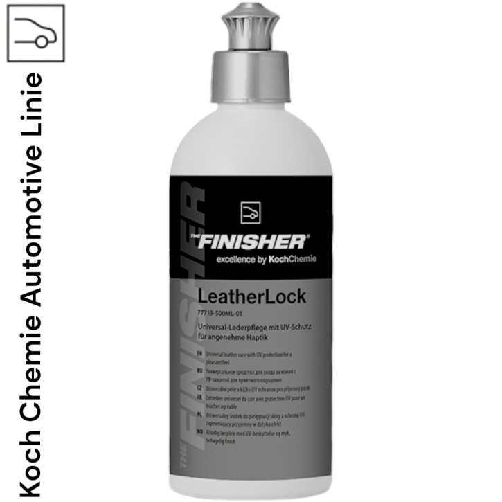 THE FINISHER Leather Lock Lederpflege mit Matt Finish & UV- Schutz 500 ml by Koch Chemie THE FINISHER Leather Lock Lederpflege mit Matt Finish & UV- Schutz 500 ml by Koch Chemie