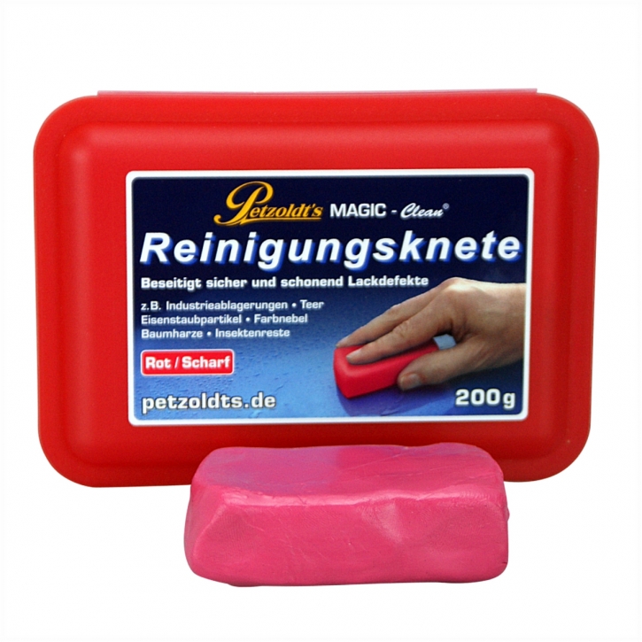 Petzoldt`s Magic Clean Reinigungsknete rot scharf 200 g