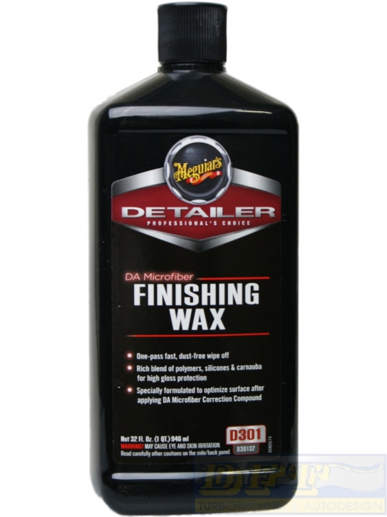 Meguiar`s Finishing Wax Maschinen-Hochglanzpolitur 946 ml,