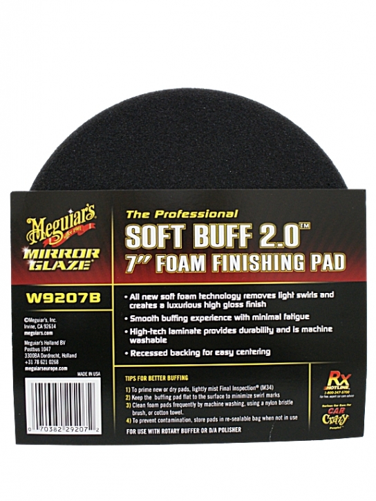Meguiar´s Soft Buff 2.0 Finishing Pad W9207