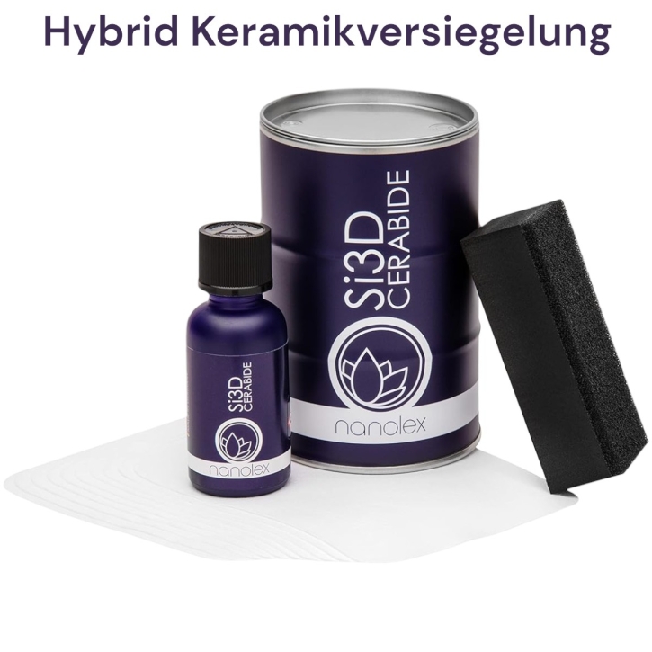 Nanolex Si3D Cerabide Hybrid Keramiklversiergelung 30 ml Set