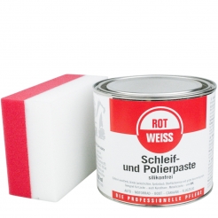 ROTWEISS Schleif und Polierpaste 750 ml inkl DFT Schleif & Polierschwamm