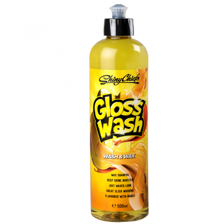 Shiny Chiefs GlossWash - Wash & Wax Shampoo 500ml