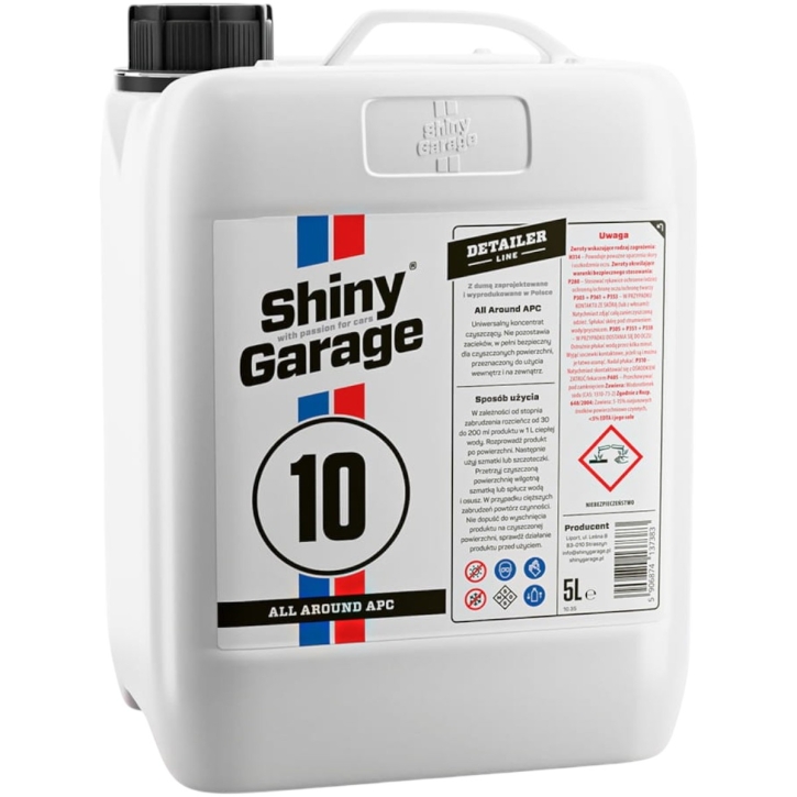 Shiny Garage All Arround APC Multireiniger für innen- & Außen 5 Liter