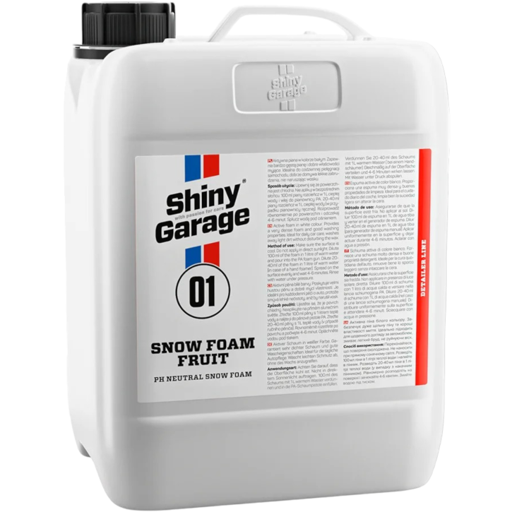 Shiny Garage Fruit Snow Schaumshampoo 5 Liter