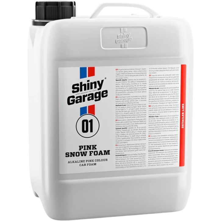 Shiny Garage Pink Snow Foam Shampoo 5 Liter