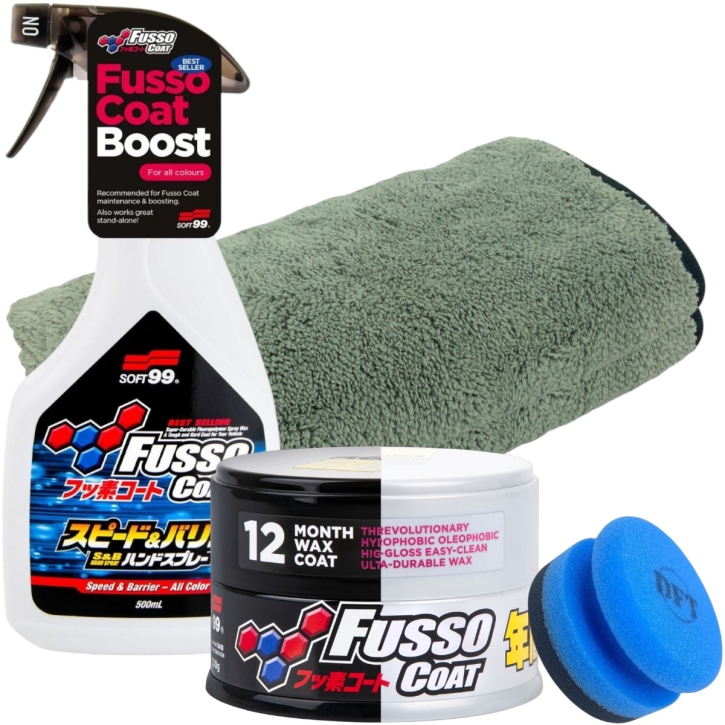 Soft99 DFT Fusso Exklusive Set Speed Barrier & Fusso Coat LIGHT oder DARK Soft99 DFT Fusso Exklusive Set Speed Barrier & Fusso Coat LIGHT oder DARK