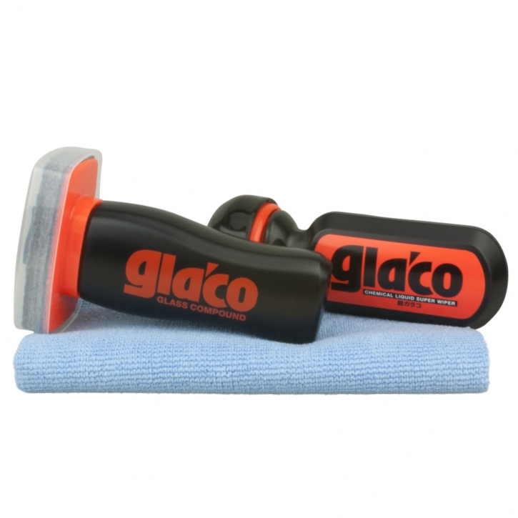 Soft99 Glaco Roll on Compound & Ultra Glaco + DFT Microfasertuch