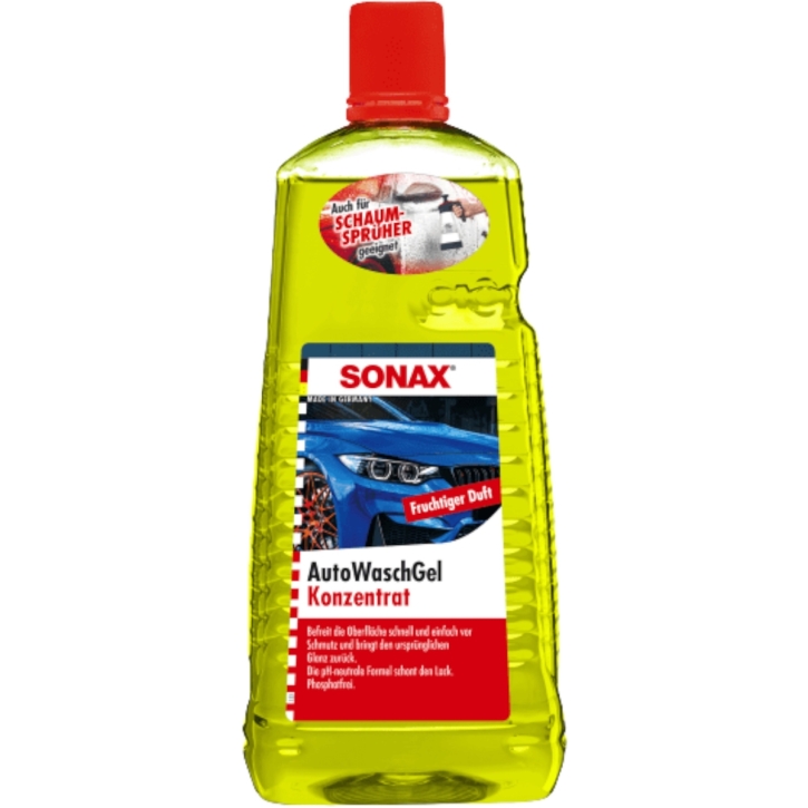 SONAX Autowaschgel Konzentrat Autoshampoo 2 Liter