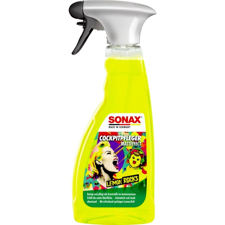 SONAX Cockpitpfleger Matteffect LEMON ROCKS 500 ml