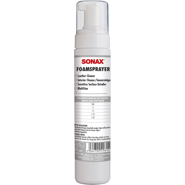 SONAX  Schaumsspender-Foamsprayer für 250 ml