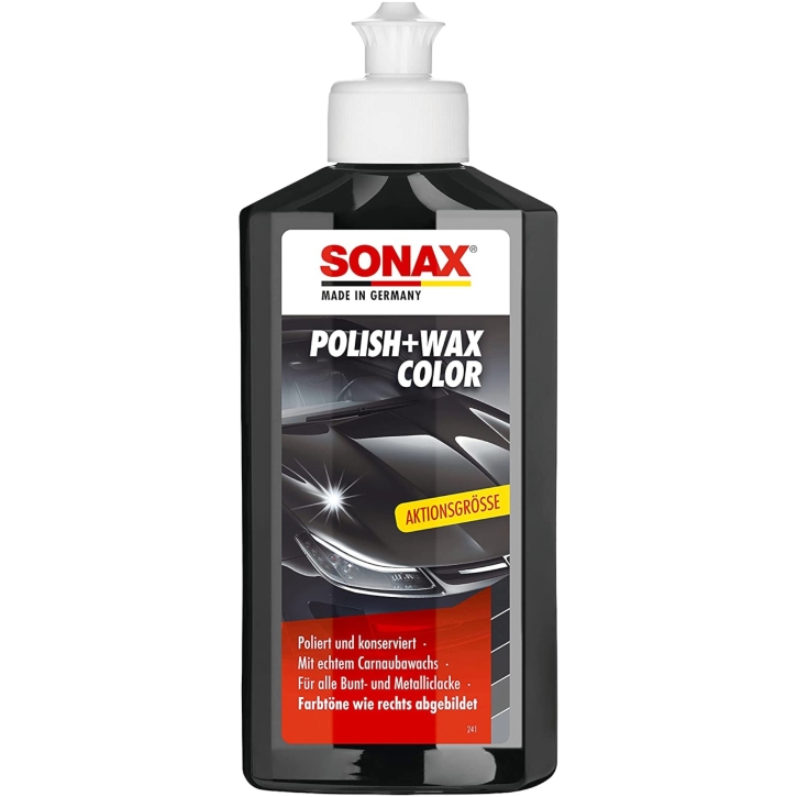 SONAX Polish & Wax Colour mit Carnaubawachs 250 ml