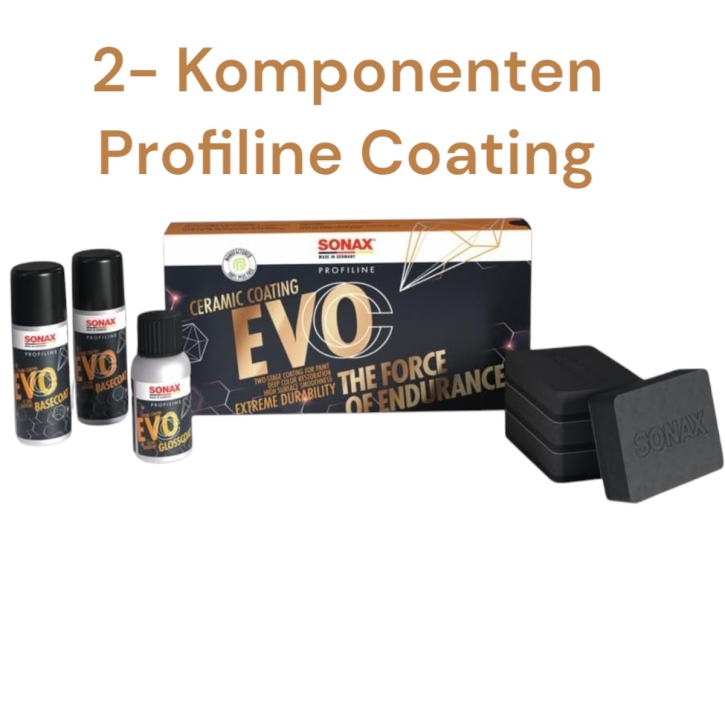 SONAX PROFILINE Hybridcoating CC EVO Langzeitversiegelung 50 ml Set