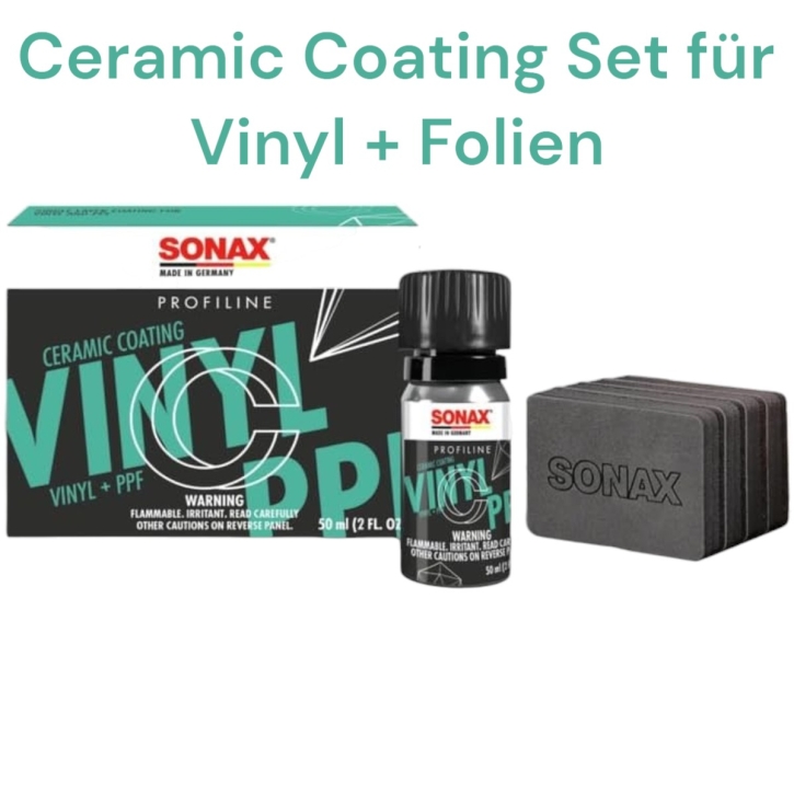 SONAX PROFILINE Ceramic Coating CC Vinyl + PPF Set