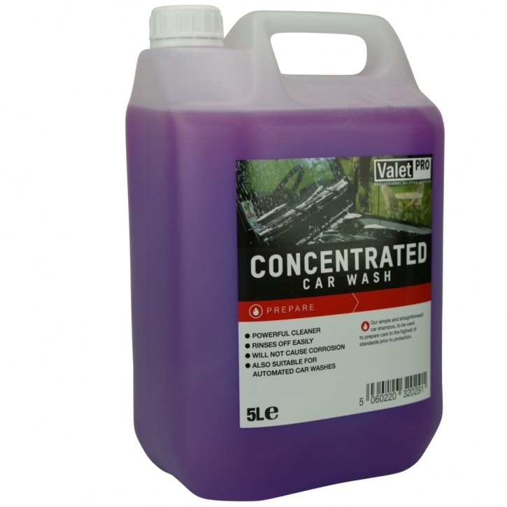 ValetPro Concentrated Car Shampoo 5 Liter,