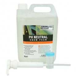 ValetPRO pH Neutral Snow Foam 5 Liter + Dispenser und Messbecher