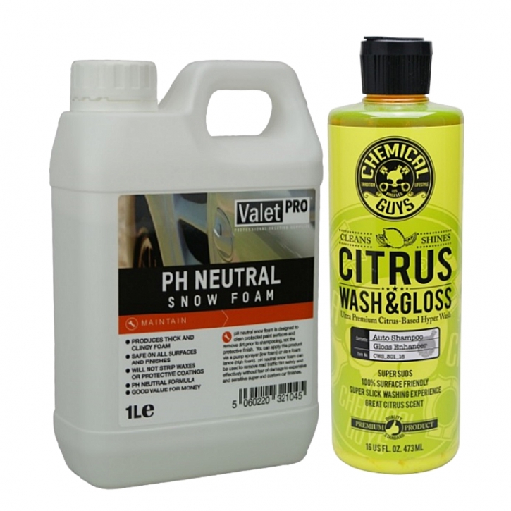 ValetPRO neutral 1 Liter & CG Citrus Wash Gloss 473 ml Set