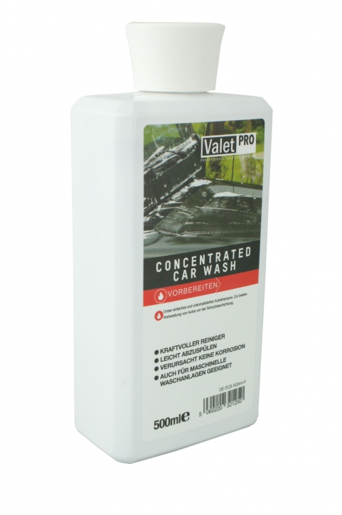 ValetPro Concentrated Car Wash Autoshampoo 500 ml