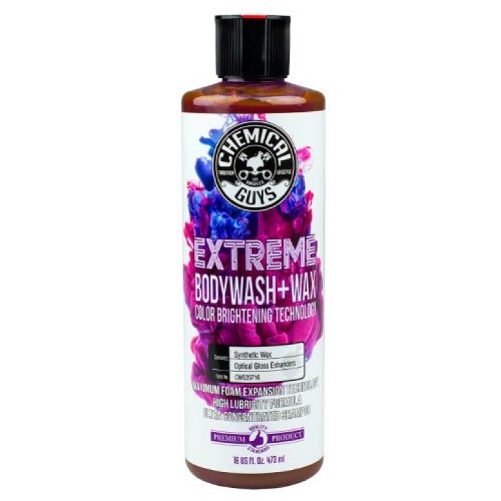 Chemical Guys Extreme Body Wash Wax Shampoo 473ml,