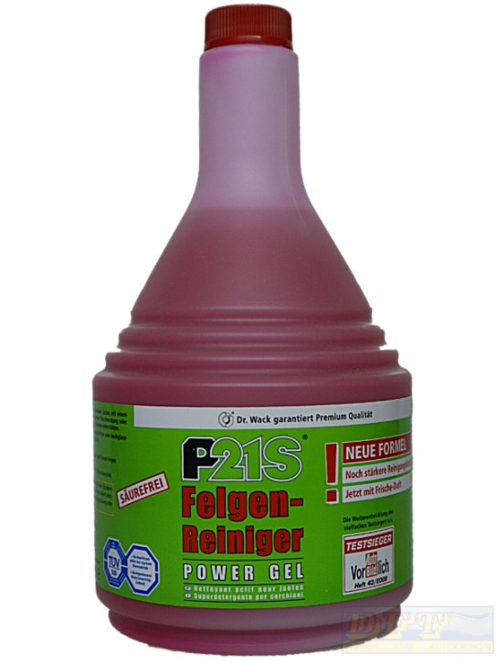 P21S Felgenreiniger Power Gel 1000 ml Nachfüllpack,