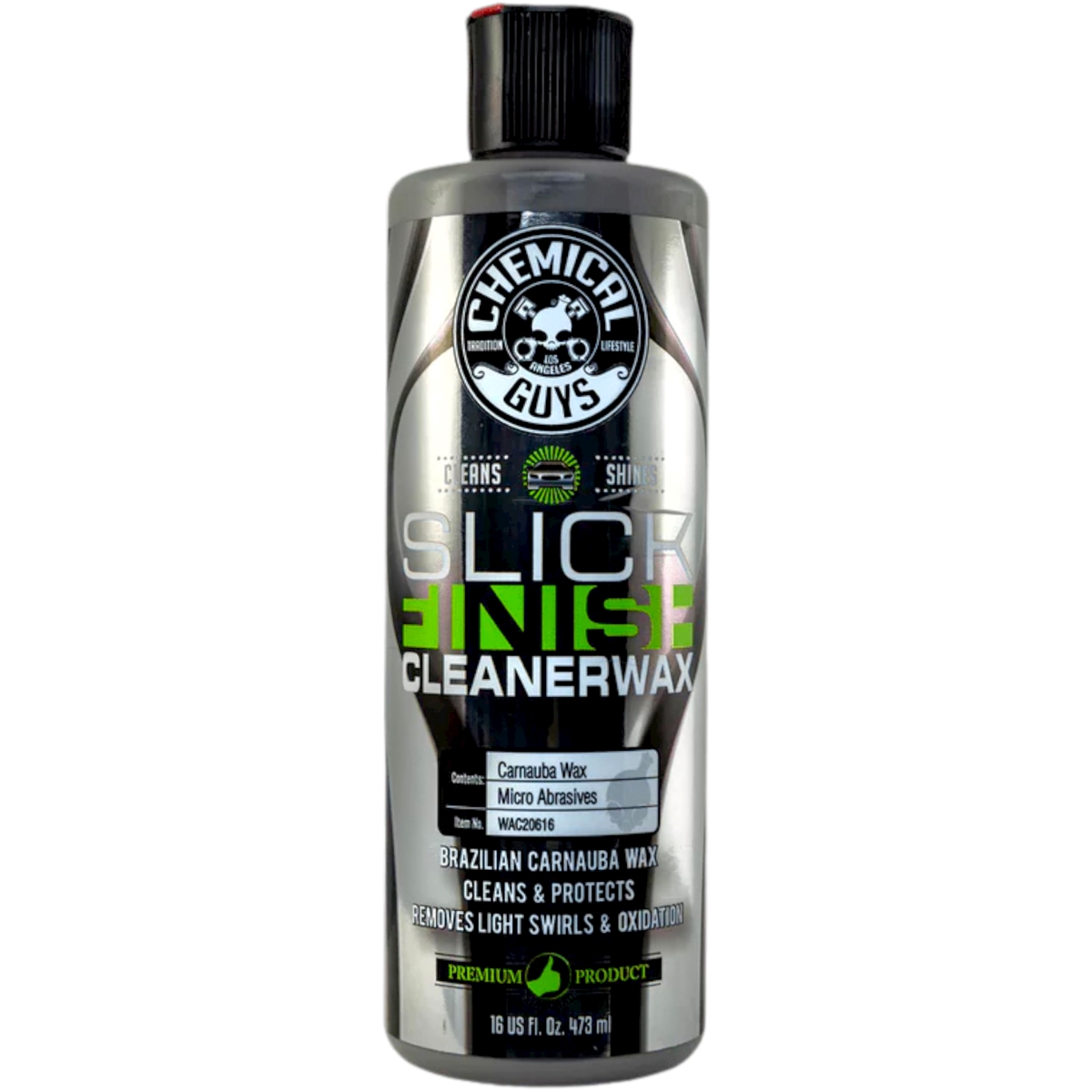 Chemical Guys Slick Finish Cleaner Wax 473 ml-850014