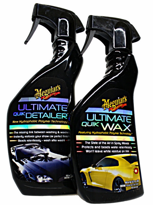 Meguiar's Ultimate Quik Wax & Ultimate Quik Detailer 