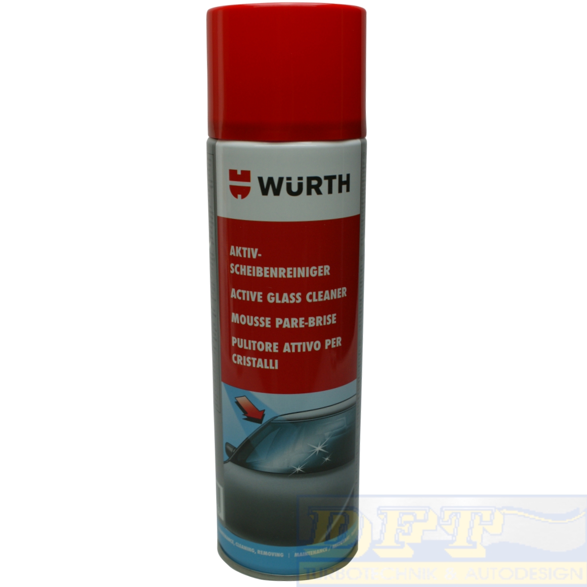 Würth Umluftmodul Würth Aktiv Scheibenreiniger Reinigungsaktiv 500 ml,  farblos, silikonf