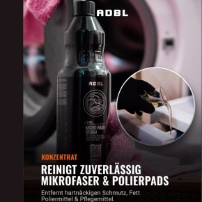 ADBL Micro Wash Storm Microfaserwaschmittel 1 Liter