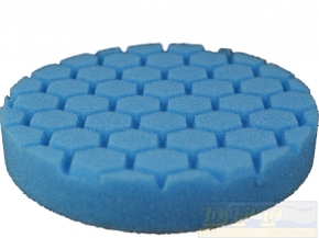 Chemical Hex Logic Polierpads/ Maschinenpads, 5,5 Zoll 140 mm Blue Soft Polishing/Finishing Pads in blau