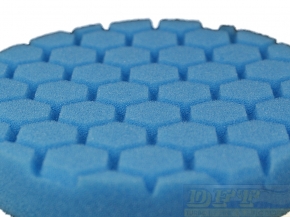 Chemical Hex Logic Polierpads/ Maschinenpads, 5,5 Zoll 140 mm Blue Soft Polishing/Finishing Pads in blau