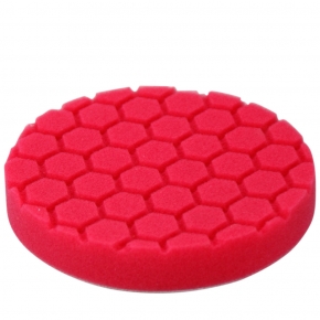 Chemical Guys Hex Logic Polierschaum Rot 5,5 Zoll 140mm Ultra Fine Finishing Pad