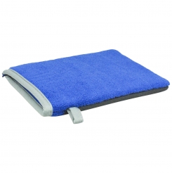 DFT Waschhandschuh blau mit Reinigungsknete Medium