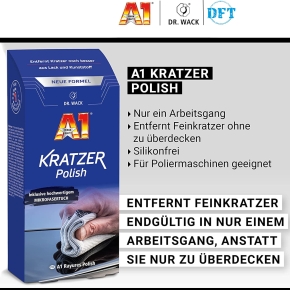 Dr. Wack A1 Nano Kratzer Polish 50ml inkl. DFT Applicator