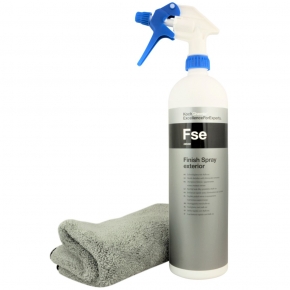 Koch Chemie Fse Finish Spray exterior Schnellglanz+ Sprühkopf+Microfasertuch