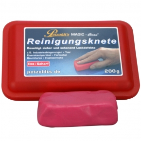 Petzoldt`s Magic Clean Reinigungsknete rot scharf 200 g