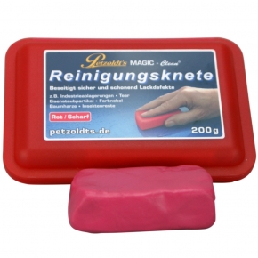 Petzoldt`s Magic Clean Reinigungsknete rot scharf 200 g