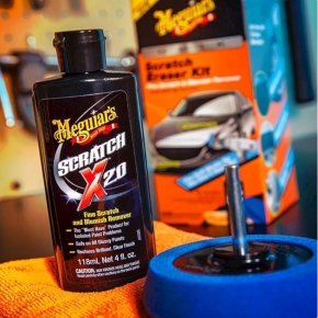 Meguiars Quik Scratch Eraser Kit, Kratzerentferner Set