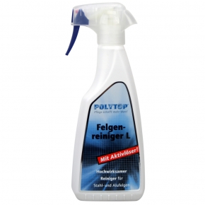 POLYTOP Felgenreiniger L mit Aktivlöser 500 ml für Alu & Stahlräder,